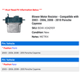 thumbnail image 2 of Blower Motor Resistor - Compatible with 2003 - 2006, 2008 - 2010 Porsche Cayenne 2004 2005 2009, 2 of 2