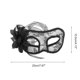 thumbnail image 2 of Máscaras de fiesta de encaje floral de Halloween y Navidad, 1 pieza, media cara, para fiesta de disfraces, color negro, 2 of 5