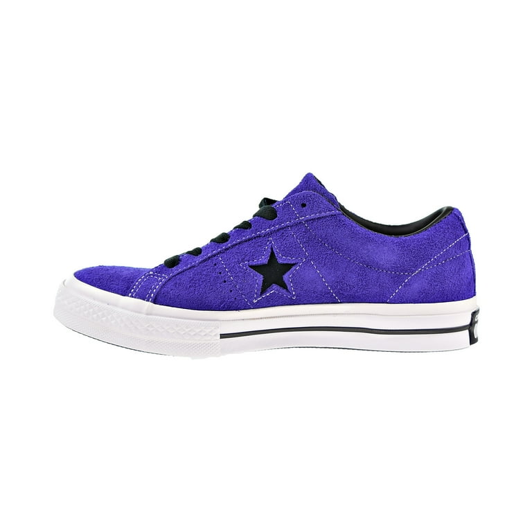 Converse One Star Ox Men s Shoes Court Purple Black White 163248c