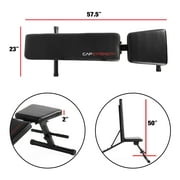 CAP Strength Multi Purpose Utility Bench, Black