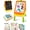 Orange, variant on Easel for Kids,Tabletop Easel for Toddler, Foldable 4 in 1 Double Sided Kids Art Easel with Chalkboard & Magnetic Whiteboard,Portable Desktop Drawing Board - Gift for Boys and Girls (Green)