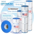thumbnail image 4 of Pool Filter 4 Pack Replacement for Pentair Clean & Clear Plus 240 ; 60 SQ. FT. Cartridge Element - Made in USA, 4 of 7