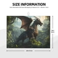 thumbnail image 2 of Yiaed Forest Stone-Colored Dragon Print Highly Absorbent Microfiber Kitchen Counter Mat, Dish Drying Pad for Dishes, Utensils, Pots and Pans, Large 18" x 24", 2 of 7