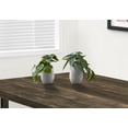 thumbnail image 4 of Artificial Plant - 8" Tall - Indoor - Table - Potted - Set Of 2 - Green Leaves, 4 of 8