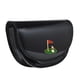 thumbnail image 2 of Estuche para telémetro de golf, riñonera impermeable y ligera de piel sintética para hombre. Negro, 2 of 9
