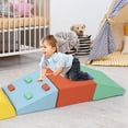 thumbnail image 3 of 5-Piece Waterproof Foam Climbing Blocks for Toddlers, Lightweight Indoor Baby Jungle Gym, Easy-to-Clean Soft Play Equipment for Active Fun, 3 of 6