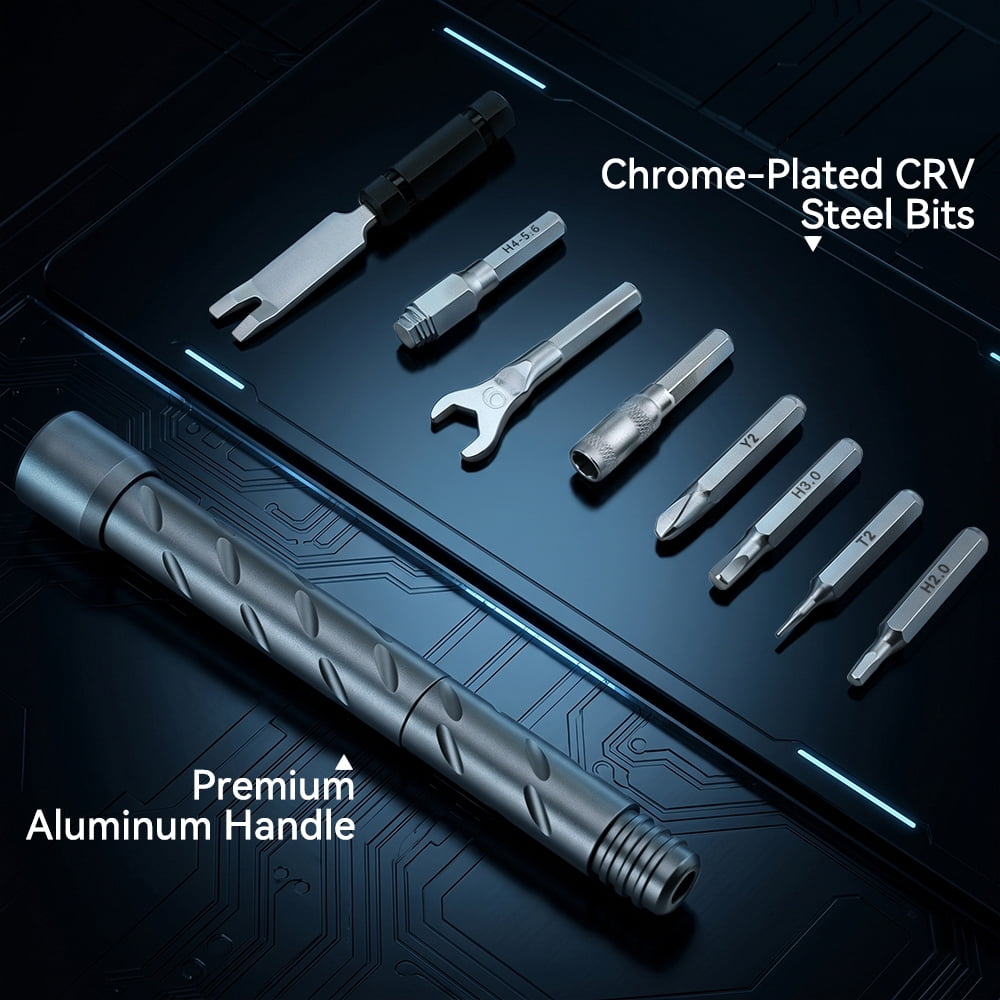 Unfold the All-in-One Home & Precision Toolkit 55 Pieces tools Screwdriver Set for iPhone, MacBook, Computer, Laptop, PC, Watch and Jewlry