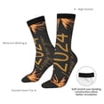 thumbnail image 4 of Logiee HAPPY NEW YEAR 2024 Print Adult Socks for Men & Women,Calf Socks, Ankle Socks,Boots Socks,Breathable Casual Sock,Unisex Crew Socks, 4 of 6