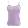 thumbnail image 5 of Lixiuxyad Tank Tops With Built In Bras Suspender Vest Female Yoga Bottoming Underwear, 5 of 5