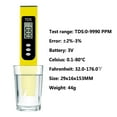 thumbnail image 6 of 3 Pcs Premium Water Quality Tester Pen - High Accuracy TDS EC Meter for Drinking Water Pools Aquariums Hydroponics with Digital LCD Auto Temp Compensation, 6 of 9