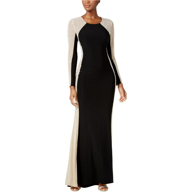 Vestido de ilusión XSCAPE para mujer negro 14 Walmart en línea