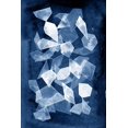 thumbnail image 2 of Popp, Grace 23x32 White Modern Wood Framed Museum Art Print Titled - Indigo Glass II, 2 of 4