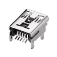 thumbnail image 3 of Connecteur Mini USB PCB Type-B 5P SMT Angle Droit 5pcs, 3 of 4