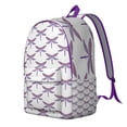 thumbnail image 2 of Nature Frog Backpack – Green Frog and Mushroom Print Pattern Daypack with Cute Cartoon Forest Design, 2 of 4