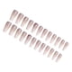 thumbnail image 1 of Seitruly Uñas postizas de ataúd, estilo francés clásico, uñas a presión, cubierta completa, punta de uñas, pegatinas de manicura de viscosidad Arte de uñas tipo 4 Seitruly CE012296-04B, 1 of 6