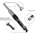 thumbnail image 3 of GFDYREE Woodworker 1/2 Inch Square Hole Drill Bits Mortising Chisel Set, Mortise Chisel & Bit Set, 3 of 7