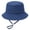 Navy, variant on Enyan Baby Toddler Sun Hat,Boys Girls Bucket Hat for Kids UPF 50 Sun Protective Child Summer Beach Hats,breathable,lightweight,adjustable chin strap