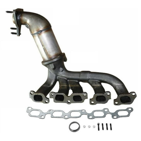 AutoShack Front Exhaust Manifold Catalytic Converter Replacement for 2007-2009 2010 2011 2012 Chevrolet Colorado 2007-2008 Hummer H3 2007-2012 GMC Canyon 2007-2008 Isuzu i-370 3.7L 4WD RWD EMCC774991