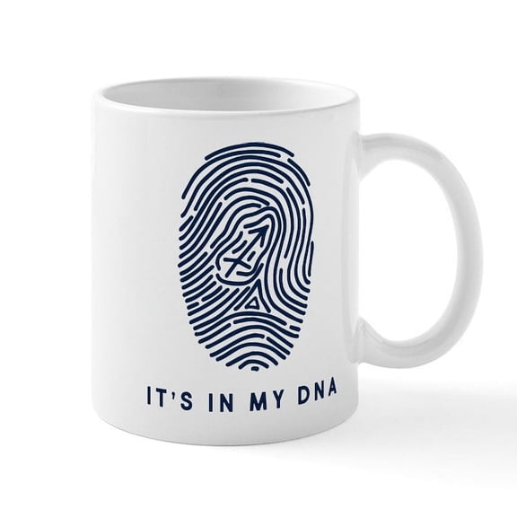 CafePress - Sagittarius It's In My DNA - 11 oz Ceramic Mug - Novelty Coffee Tea Cup