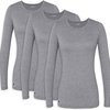 thumbnail image 1 of Sivvan Lot de 3 T-Shirts à Manches Longues Confort pour Femmes, 1 of 4