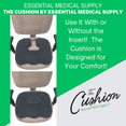 thumbnail image 4 of Essential Medical Supply The Cushion - The Only Cushion You Need is a Comfort Cushion, Donut Cuhion and Coccyx Cushion in 1, 4 of 7