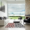 thumbnail image 7 of Ahgly Company Machine Washable Indoor Square Transitional Gainsboro Gray Area Rugs, 4' Square, 7 of 7