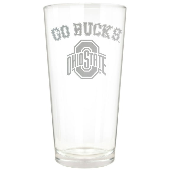 Ohio State Buckeyes Etched 16oz. Rally Cry Pint Glass