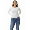 thumbnail image 1 of Underworks Haut de Compression à Col Rond en Coton Spandex Ultra Léger pour Femmes Manches Longues, 1 of 1