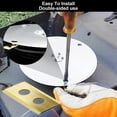 thumbnail image 3 of 36*18*0.9MM Robot Mower Replacement Blade with 2 Holes Anti-rust Durable Mower Cutter for Worx Landroid, 3 of 9