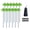 Grass green, variant on 7829 12Pcs Camping Tent Stakes, Carbon Steel Canopy Stakes Spikes Heavy Duty Tent Peg