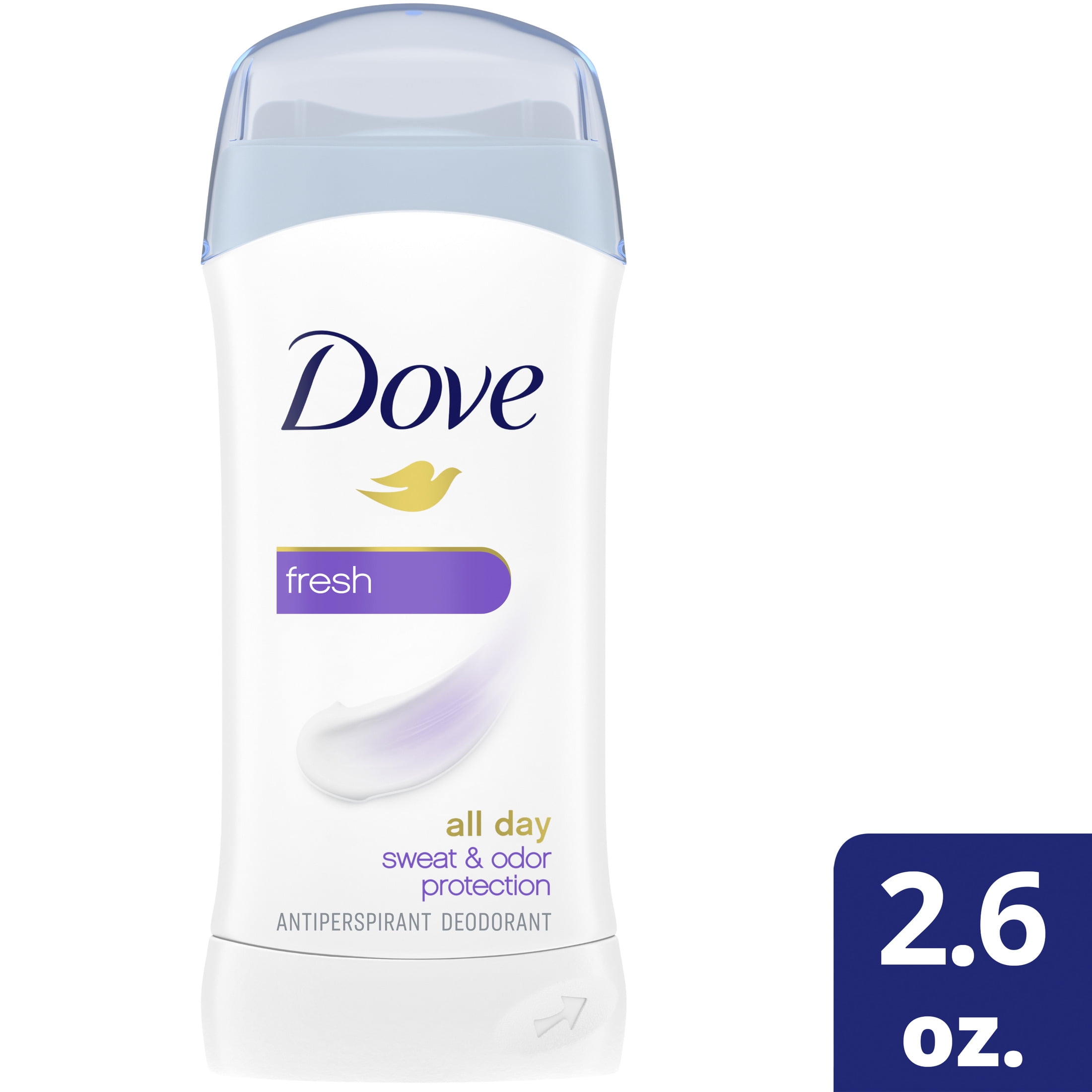 Dove Invisible Solid Antiperspirant Deodorant Stick Fresh,, 2.6 oz