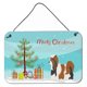 thumbnail image 1 of "Treasures Biewer Terrier Lámina metálica, 8hx12w, Árbol de Navidad" Caroline's Treasures BB8470DS812, 1 of 1