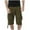 Army Green, variant on AOOCHASLIY Shorts Men Clothes Men's Shorts Multi Pocket Cargo Pants Loose Casual Pants Straight Leg Pants