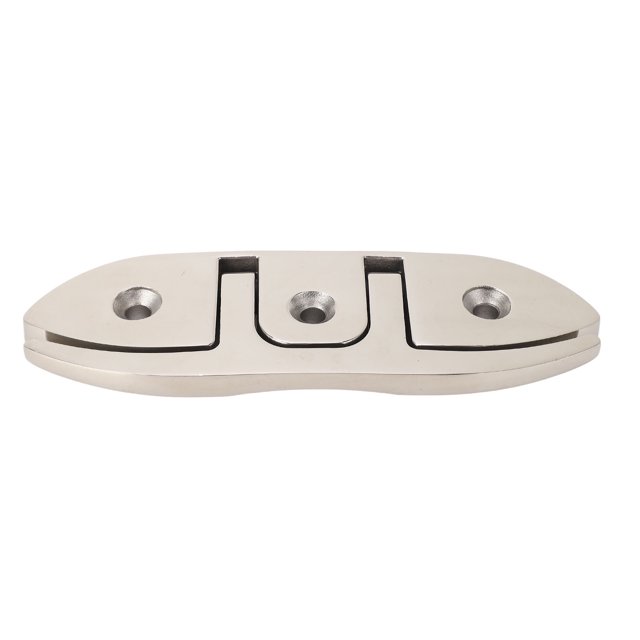 Cornamusas plegables para barcos, cornamusa abatible hacia arriba de acero inoxidable 316, accesorios de cuerda para cubierta marina plegables de 6 pulgadas