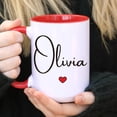 thumbnail image 1 of Personalized Mug, Custom Name Mug, Name Mug Personalized, Custom Coffee Mug, Personalized - As Picture - 15Oz, 1 of 5