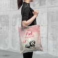 thumbnail image 4 of Every Fart is Love Note Havanese Guilty Face Happy Valentine's All Over Print 3D Canvas Tote Bag Havanese Dog Lover Gifts Idea Reusable Handbag - 01016, 4 of 5