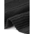 thumbnail image 6 of DARING DIVA Women's Plus Size Knit Long Sleeve A Line Midi Pockets Dress 4X Black, 6 of 6