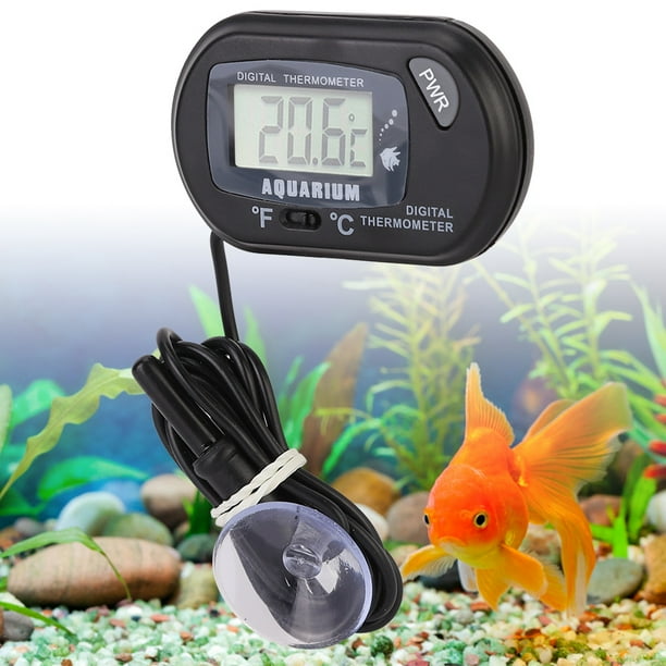 LYUMO Aquarium Thermometer, 50℃∽+70℃ Digital LCD Screen Aquarium