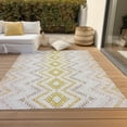 thumbnail image 6 of Addison Rugs Chantille Indoor/Outdoor Transitional Geometric Pearl Washable Rectangle Rug, 2'6" x 3'10", 6 of 6