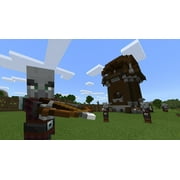 Sony Minecraft Bedrock Edition PlayStation 4, Cross-Platform Multiplayer, Creative and Survival Modes, VR Compatible, Starter Pack with 700 Minecoins