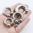 thumbnail image 4 of Horseshoe Jewelry made of surgical steel multiple gauges and sizes available, 4 of 5