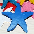 thumbnail image 3 of piezas de decoración para acuario, resina artificial, pentagrama, para decoración subacuática de peceras (blanco), 3 of 7
