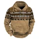 thumbnail image 3 of Sudadera con capucha retro para hombre, sudadera con capucha con estampado 3D de Yellowstone Park para hombre, nueva moda urbana, sudadera con capucha de hip hop de invierno súper grande, ropa para ho, 3 of 5