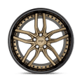 thumbnail image 3 of Niche 1PC Aluminum Rim M195 METHOS 20X9in Matte Bronze with Black Bead Ring Finish, M195209065+35, 3 of 3