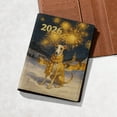 thumbnail image 5 of Whippet Happy New Year 2026 with Fireworks on New Year's Eve Travel Passport Wallet Dog Lover PU Leather Passport Holder Cover - 12022, 5 of 5