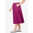 thumbnail image 4 of Woman Within Plus Size 7-Day Knit A-Line Skirt, 4 of 6