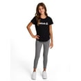 thumbnail image 5 of Reebok Girl's Active 7/8 Legging, Sizes 4-18, 5 of 7