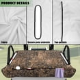 thumbnail image 6 of Uorisanigo Golf Cart Seat Cover Soft Duck Camouflage Golf Cart Seat Towel Blanket with 4 Storage Pockets Seat Protector for Yamaha, EZGO, Club Cars, Icon and More 2-Seats Cart, 6 of 7