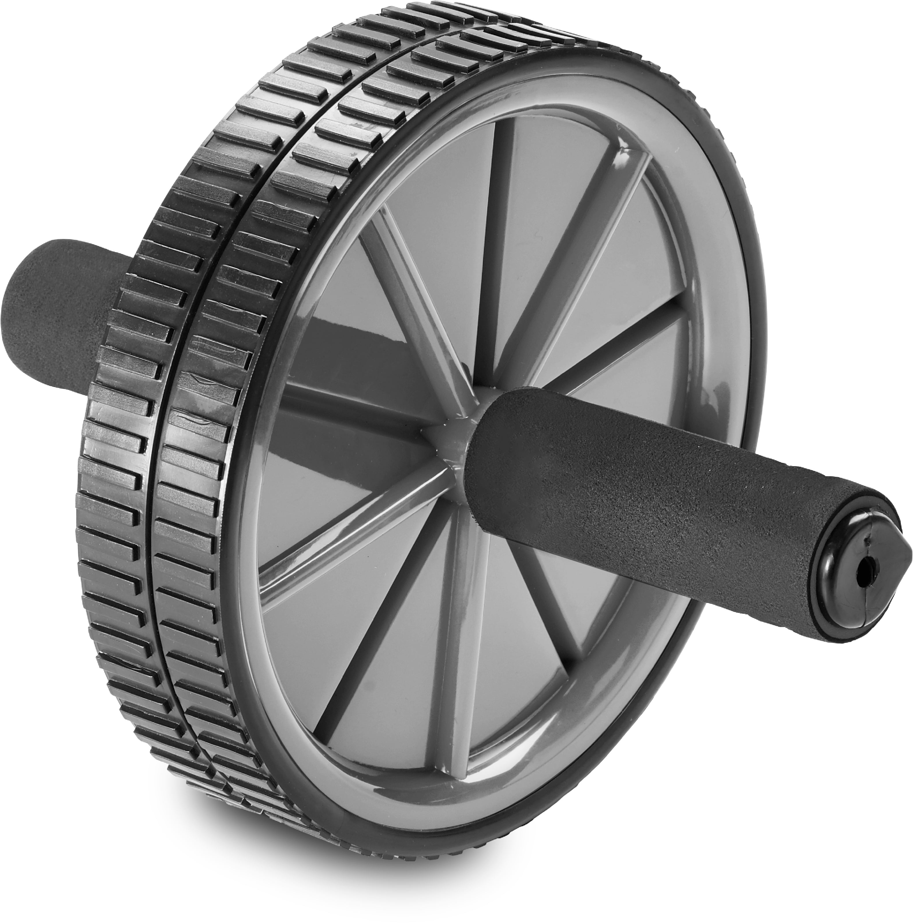 Body Factor Ab Wheel with 2 NonSkid Wheels Black