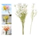 thumbnail image 4 of 10 ramos de margaritas de seda, flores artificiales de crisantemo para decoración de interiores blanco, 4 of 9